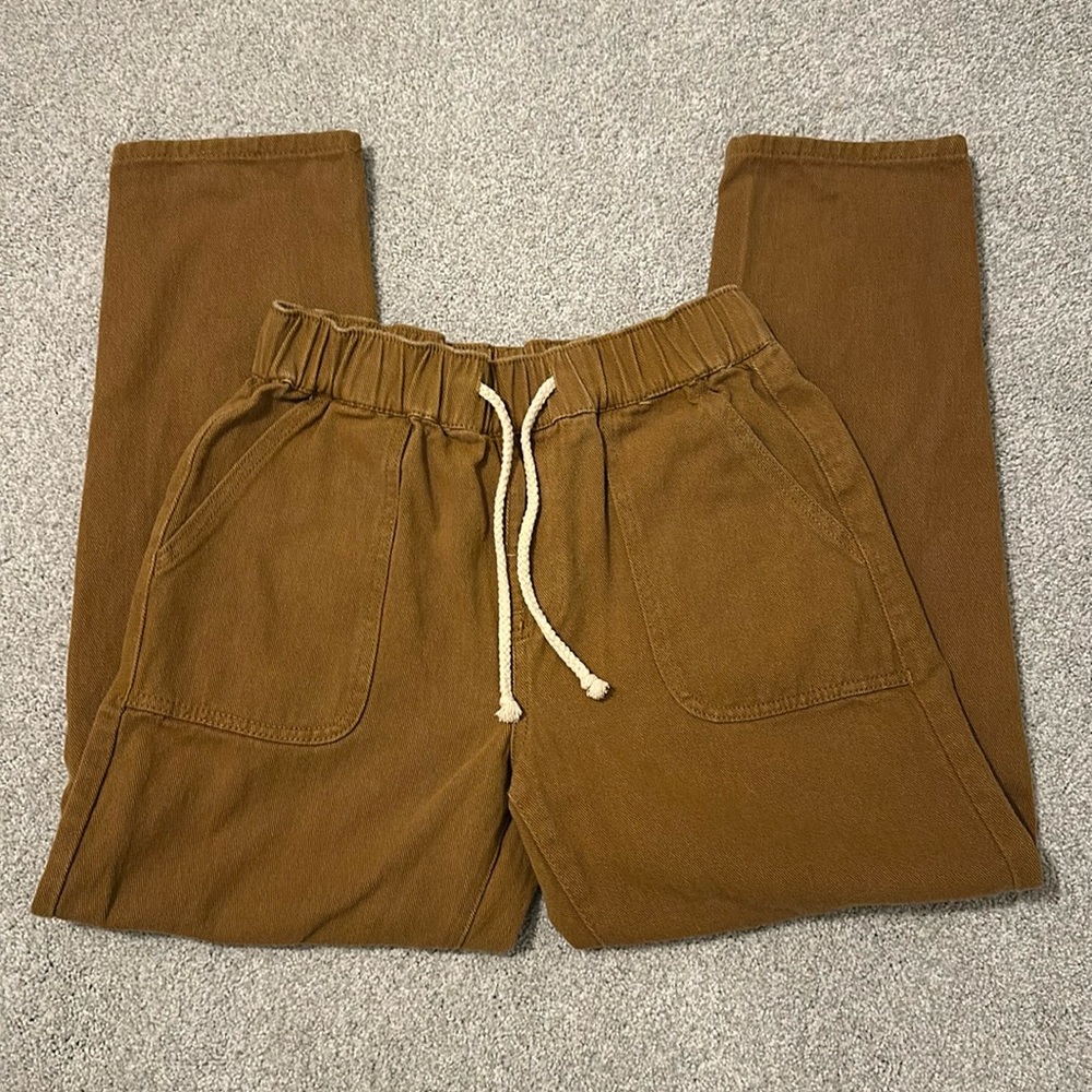 WISH LIST Drawstring pants, size small.